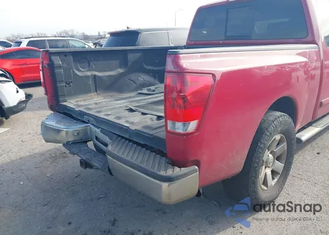 2006 Nissan Titan Se из США, поврежденный, VIN 1N6BA06A06N508791